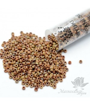 Бисер Miyuki Picasso круглый 4517 11/0, туба 23 грамма Бисер Miyuki Picasso круглый 4517 11/0, туба 23 грамма