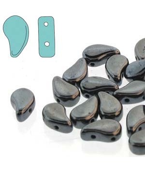 Paisley Duo "Gunmetal", 8 : 5мм, 5 грамм Paisley Duo "Gunmetal", 8 : 5мм, 5 грамм