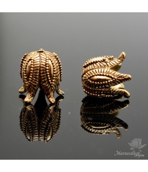 КОЛПАЧОК(шапочка) "Чашелистик", античное золото