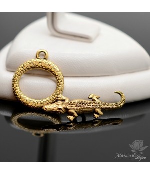 ТОГЛ "Крокодил", античное золото