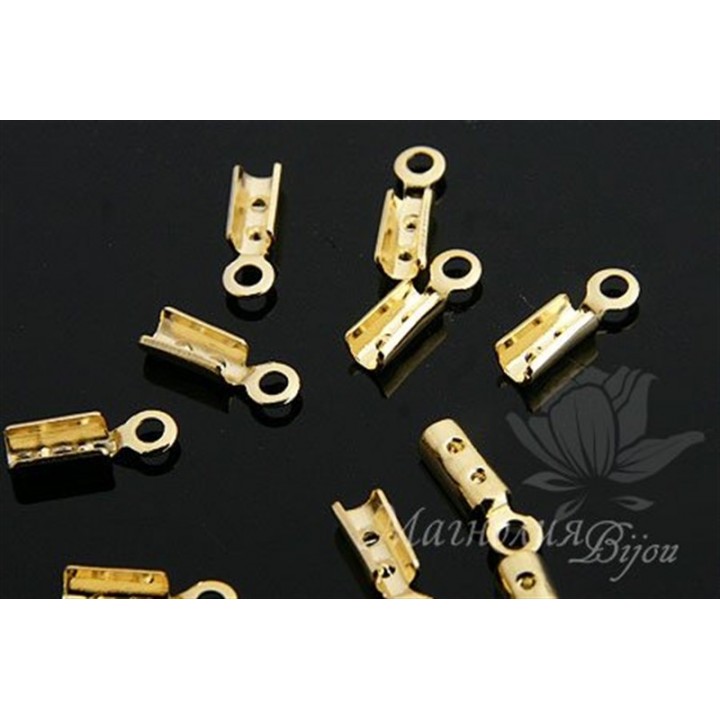 Terminal de presión dorado, 1 und.