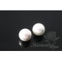 Жемчуг Майорка 8мм полупросверленный, белый