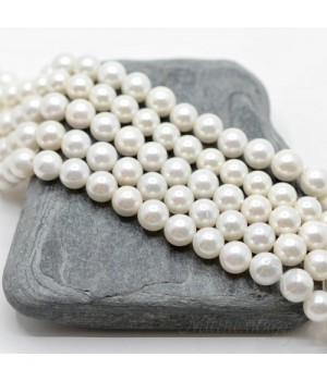 ЖЕМЧУГ Майорка, белый 6мм, 10 штук