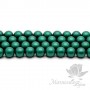 ЖЕМЧУГ Майорка, изумрудный, матовый сатин 8мм