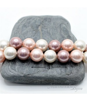 Микс №9 из жемчуга Майорка 10мм, 3 штуки