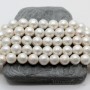 Жемчуг Майорка белый фактурный 8мм, 10 штук