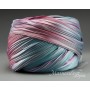 Лента Shibori (шибори)  "Aqua Rose", 10 см