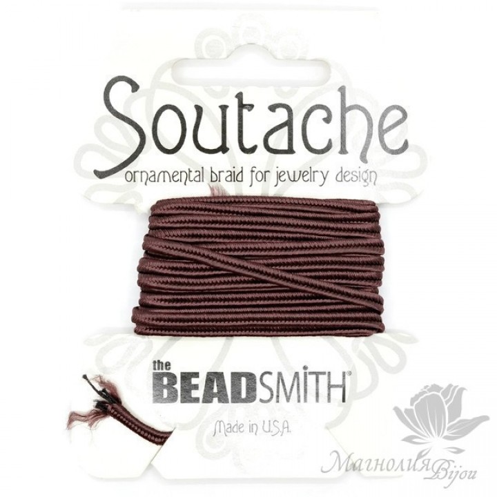 СУТАЖ Beaver Brown(тёмно-коричневый), 3 ярда/2.75 метра