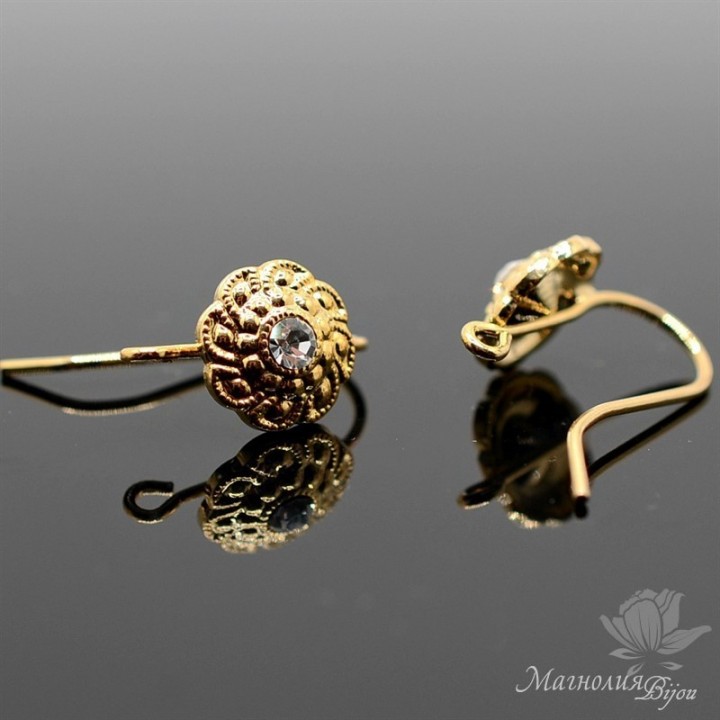 ШВЕНЗЫ "Gala", позолота 18 карат