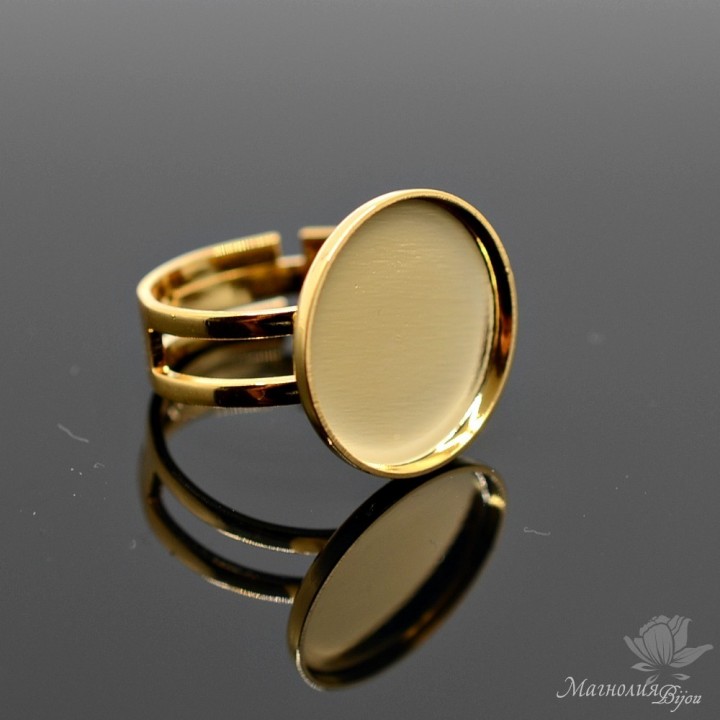 Основа для кольца №1 позолота