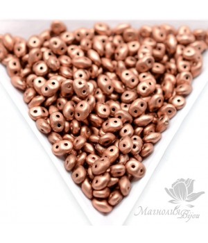 SuperDuo "Медный винтажный", 2,5 : 5мм, 10 грамм