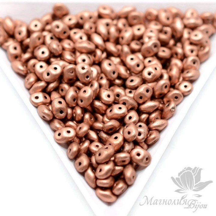 SuperDuo "Медный винтажный", 2,5 : 5мм, 10 грамм