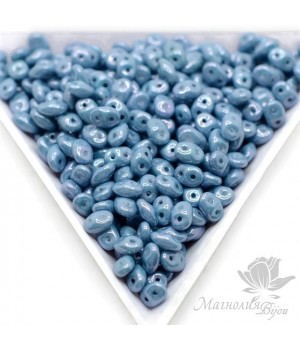 SuperDuo "Синий глянцевый", 2,5 : 5мм, 10 грамм