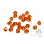 Биконусы Swarovski 3мм TANGERINE, 20 штук