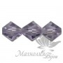 Биконусы Swarovski 4мм TANZANITE, 20 штук