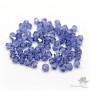 Биконусы Swarovski 4мм TANZANITE, 20 штук