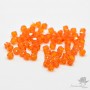 Биконусы Swarovski 4мм TANGERINE, 20 штук