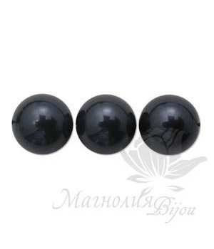 Жемчуг Swarovski 4мм Night Blue, 20 штук