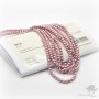 Жемчуг Swarovski 4мм Powder Rose, 20 штук