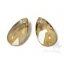 Подвеска 16мм Crystal Golden Shadow 