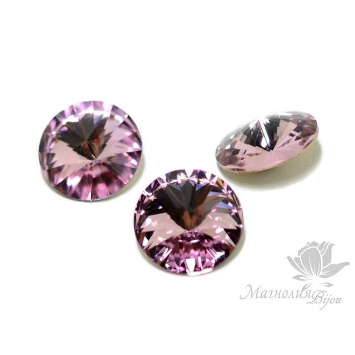 Rivoli 14mm LIGHT AMETHYST
