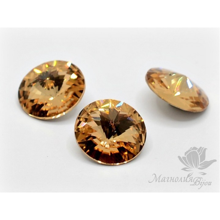 Rivoli 14mm LIGHT COLORADO TOPAZ