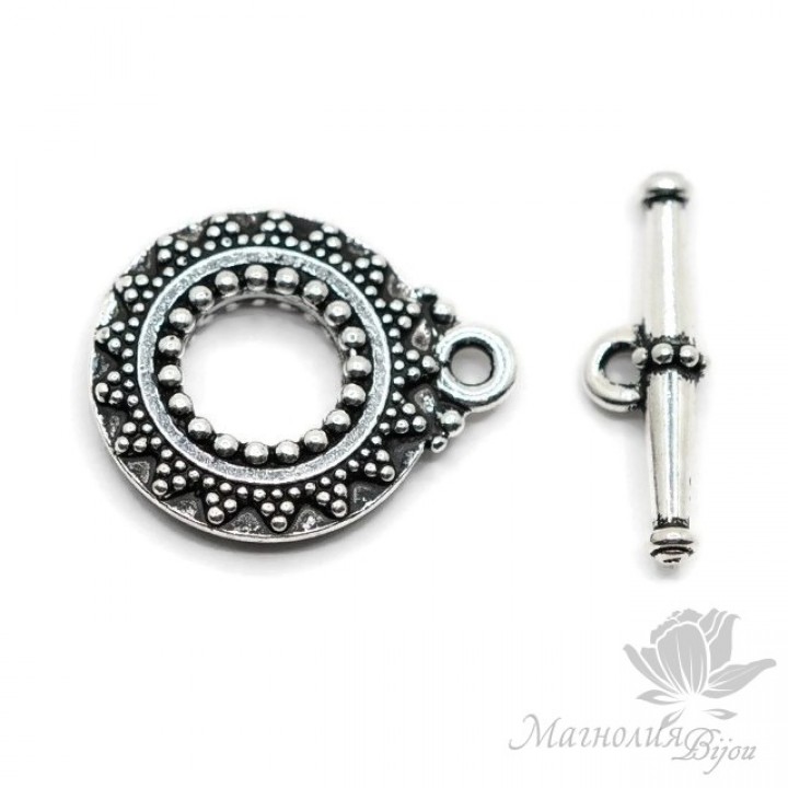 ТОГЛ "Бали", античное серебро