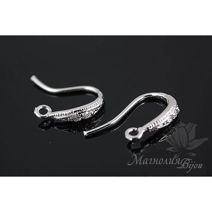 ШВЕНЗЫ "Классика", родиевое покрытие