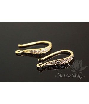 ШВЕНЗЫ "Ева", позолота 14 карат