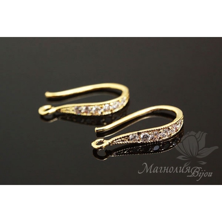 ШВЕНЗЫ "Ева", позолота 14 карат