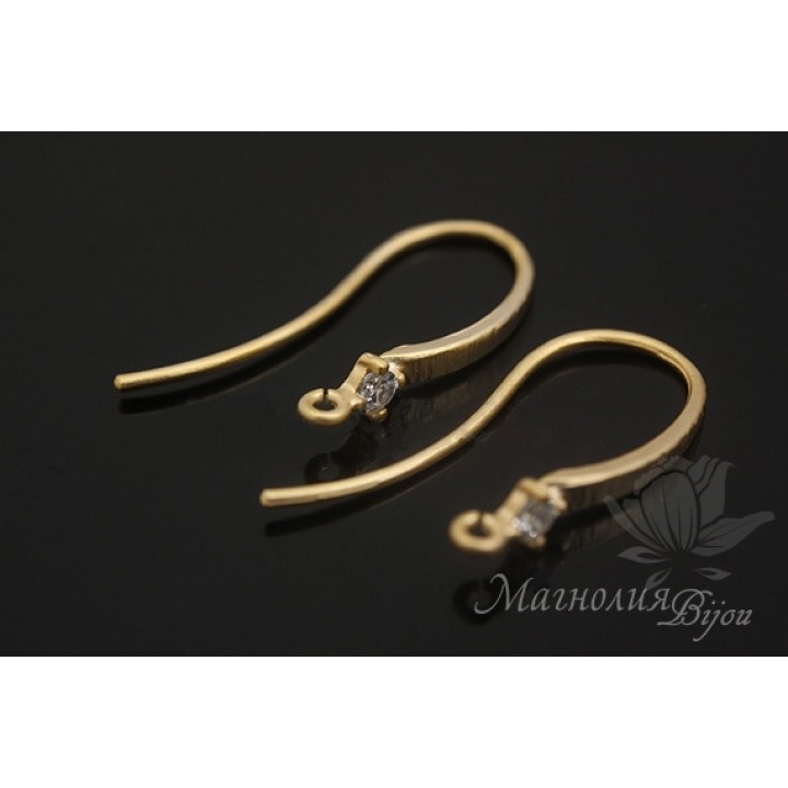 ШВЕНЗЫ "Берта", позолота 14 карат