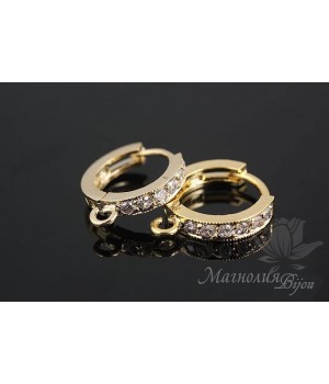 ШВЕНЗЫ  "Челси" с английским замком, позолота 14 карат