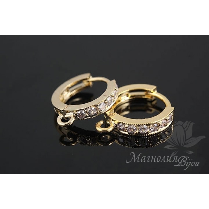 ШВЕНЗЫ  "Челси" с английским замком, позолота 14 карат