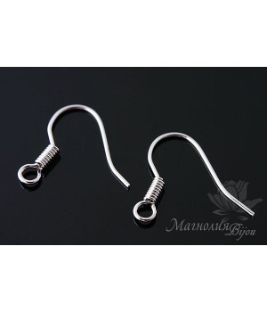 ШВЕНЗЫ "Элегантные", родиевое покрытие