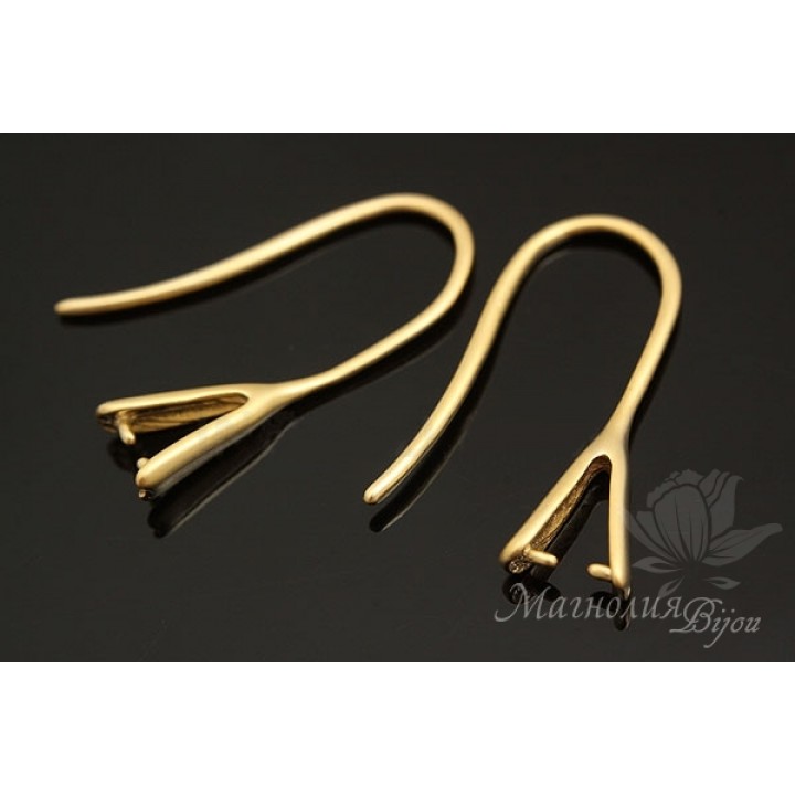 ШВЕНЗЫ-БЕЙЛЫ "Фламинго", позолота 14 карат