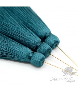 Шёлковая кисть "SPRUCE" с пином(позолота 16 карат)