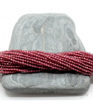 Бусины ГРАНАТА 1,5мм, граненые, 50 штук