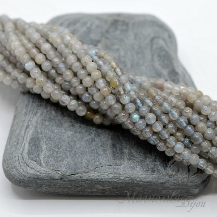 Лабрадор натуральный 3мм, 25 штук